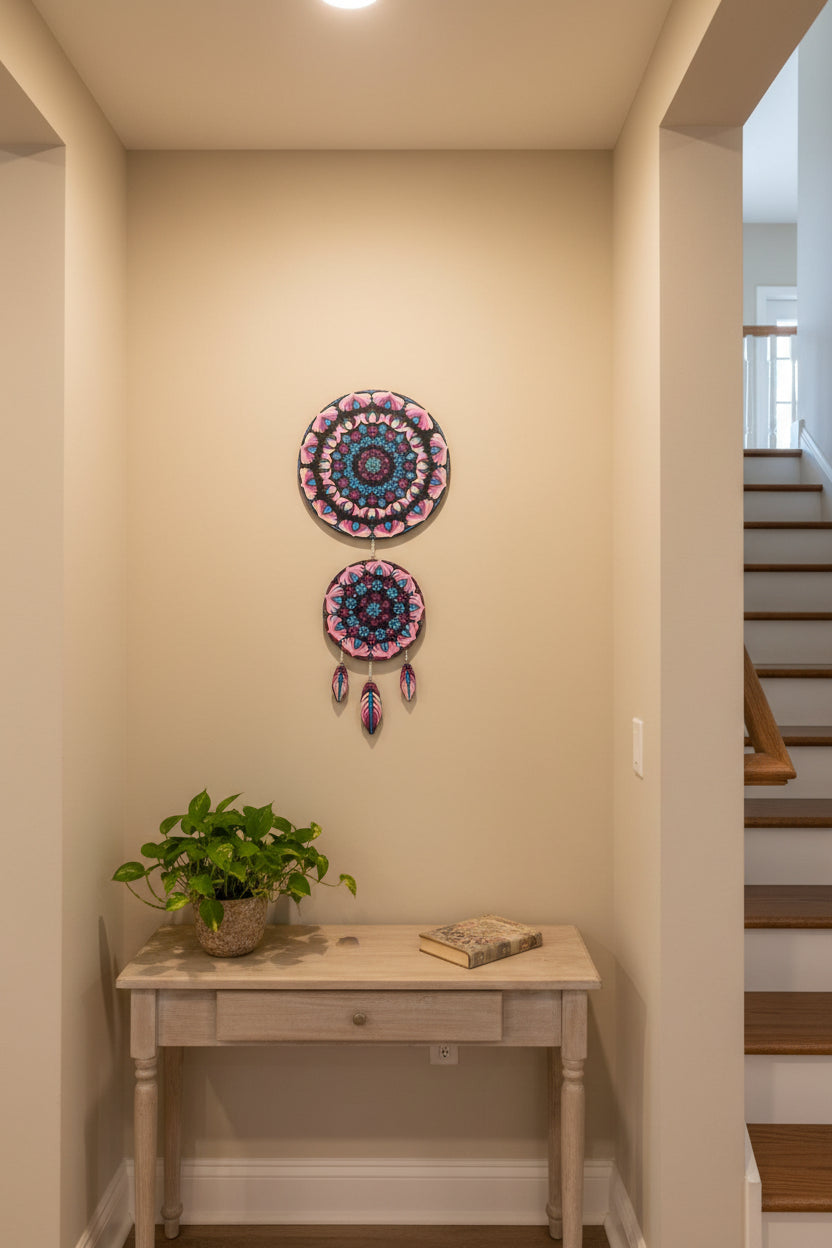 Mandala Dream Catcher Wall Hanging