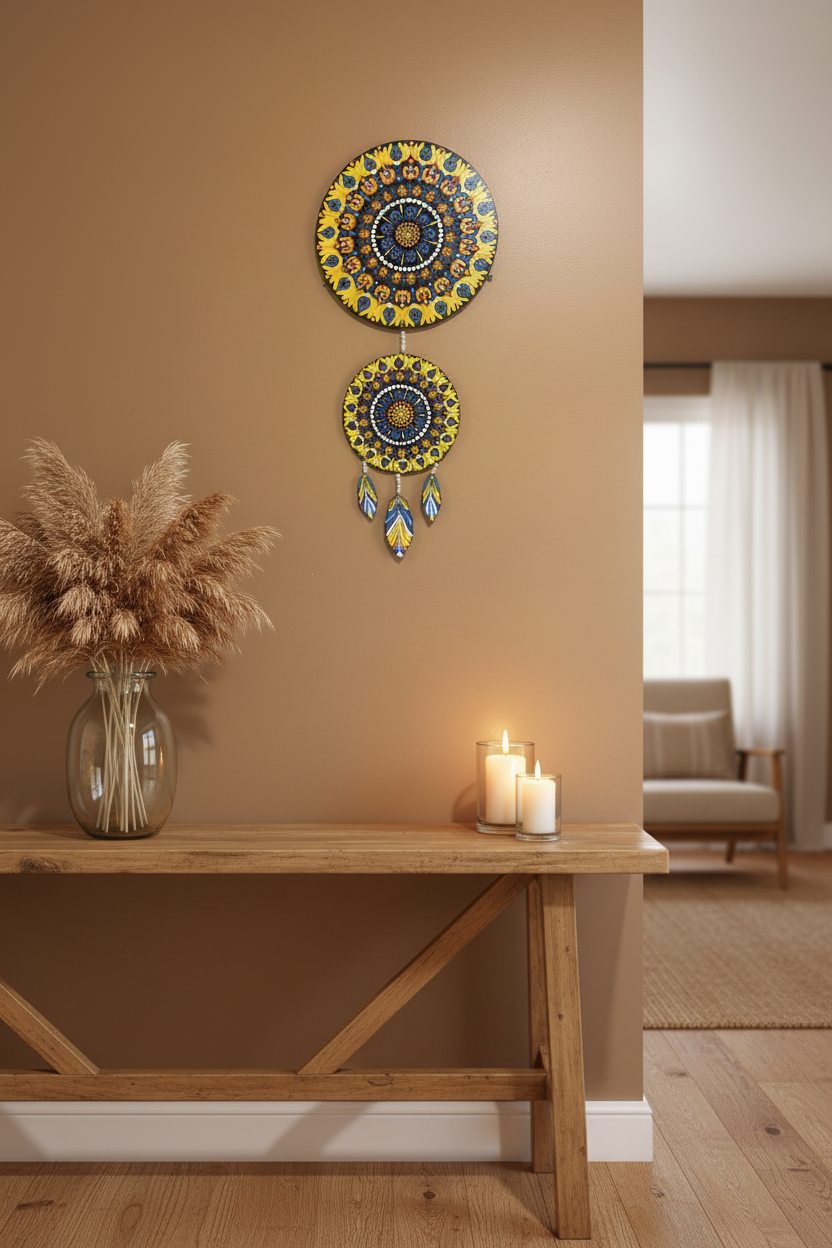Mandala Dream Catcher Lifestyle Mockup